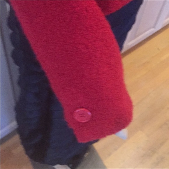 Jones New York Red Wool Blazer size 10 - Picture 4 of 9